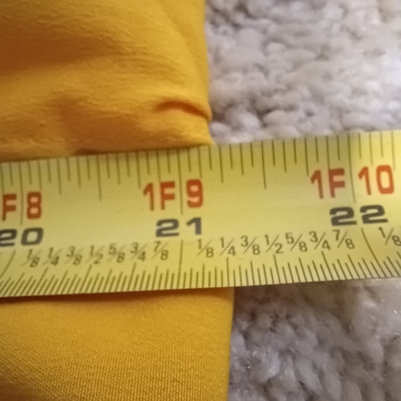 Beautiful Chiffon Sunflower Yellow Floral Blouse & Pants set w Sequence - Picture 10 of 14